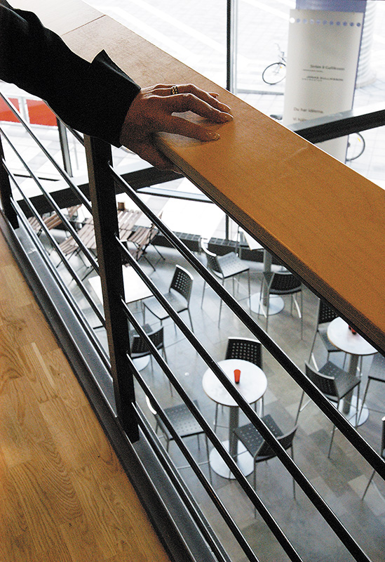 Designräcke – Specialräcke med trähandledare.