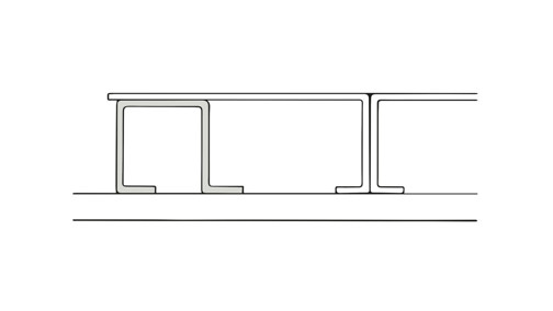 Lattdurk Forstarkningsprofil 1200X800 1