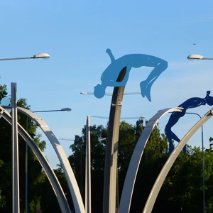 Laserskärning – Kajsa Bergqvist rondell Sollentuna