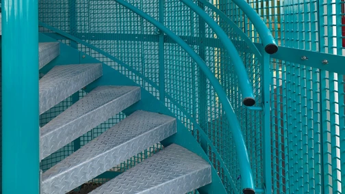 Spiraltrappa Utomhus Extrahandledare Ag00003213 Lightbox 1