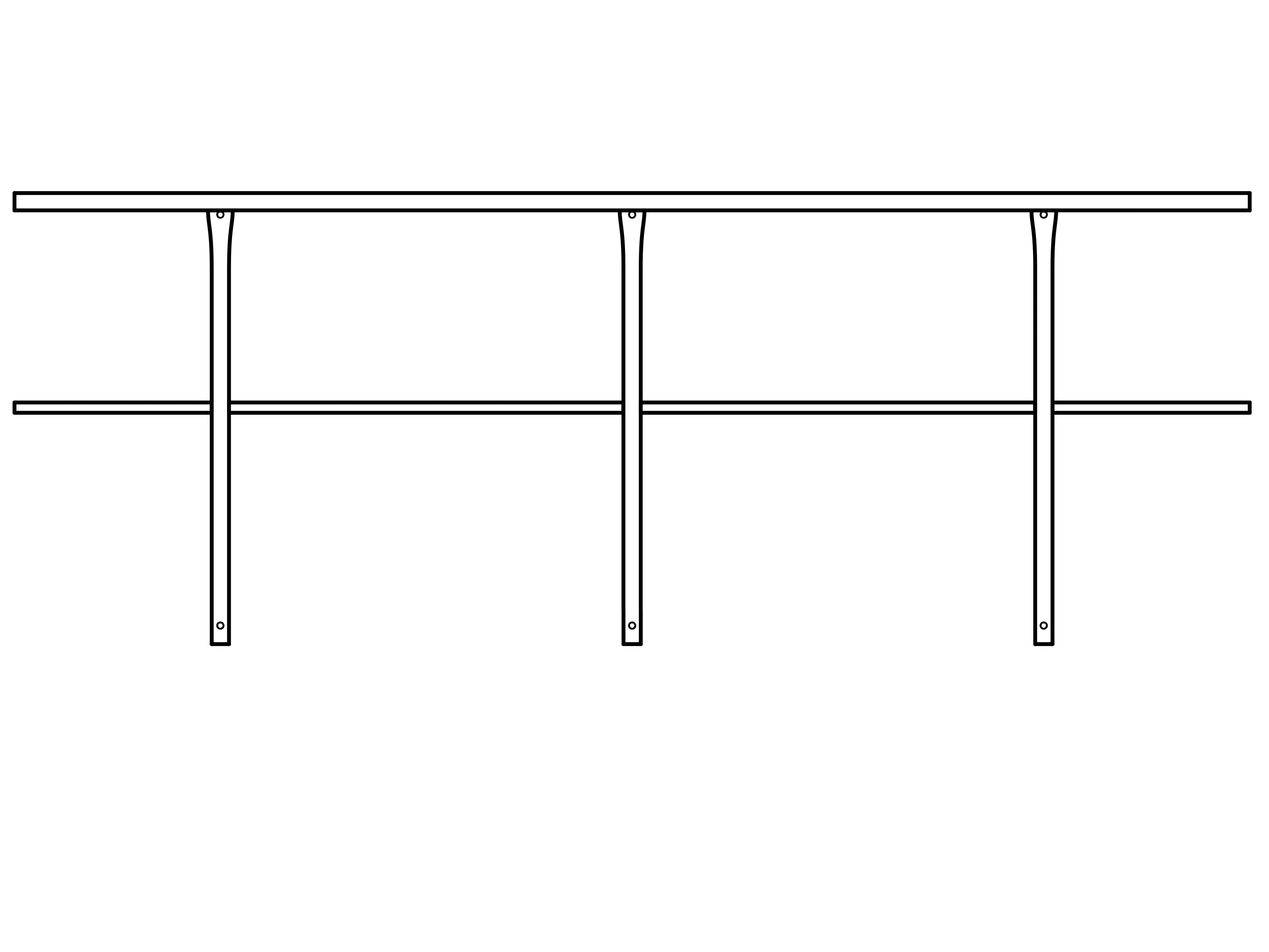 1 Rackesmodul Toppmontage 3 6M